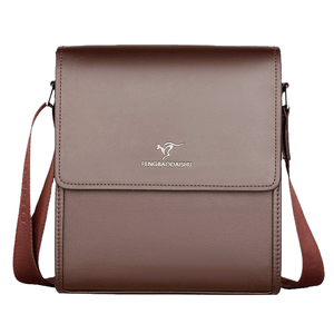 Bolso Bandolera de Piel Sintética para Hombre, Estilo Casual, Gran Capacidad, para Negocios, Venta al Por Mayor - Product Image 2