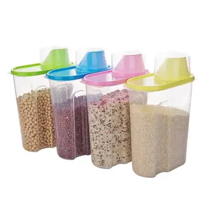 Boîte de rangement écologique pour aliments, 20 pièces, boîte de stockage des grains, polyvalents, pour la cuisine