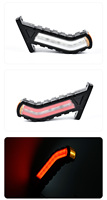 Feu de position latéral à LED 12/24V Trailer Truck Van Caravan Side Stalk Outline Lamp Elbow Indicator
