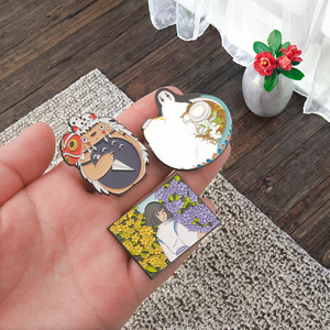 Broche <span class=keywords><strong>de</strong></span> personaje <span class=keywords><strong>de</strong></span> Anime, insignia <span class=keywords><strong>de</strong></span> Metal <span class=keywords><strong>de</strong></span> dibujos animados para la <span class=keywords><strong>Infancia</strong></span>, pines clásicos <span class=keywords><strong>de</strong></span> la película 'Mononoke' 'Chihiro' 'Haku' 'Totoro' para Pin <span class=keywords><strong>de</strong></span> solapa - Product Image 3