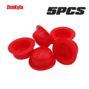 Capuchon de protection en caoutchouc rouge pour valve à broche de cylindre CO2 pour tuyau flexible - Product Image 4