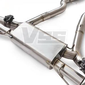 Sistema de escape de sonido agresivo y rendimiento para <span class=keywords><strong>BMW</strong></span> M440I B58 3,0 T apto para G20 M340i acero inoxidable con válvula <span class=keywords><strong>RC</strong></span> 4 puntas - Product Image 2