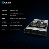 Serveur de base de données en rack FusionServer 2258H V8 2U pour le calcul haute performance