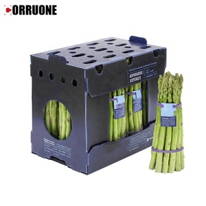 Cho PP sóng hộp nhựa tái chế rau quả trái cây ngô Bông Cải Xanh Gạo Hạt thức ăn nông nghiệp đóng gói Hộp - Product Image 6