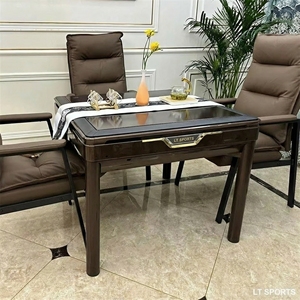 Modern <b>Fully</b> <b>Automatic</b> High-End Mahjong <b>Machine</b> Silent Dual-Purpose Dining Table for Parlors Game Rooms & Home Use ODM Silent Op - Product Image 5