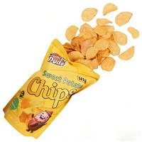 Keripik Ubi Jalar Renyah Camilan Sehat Irisan Ubi Jalar Kering Alami Kemasan Besar
