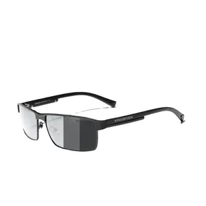 KINGSEVEN New Photochromism Sunglasses for Male Dragon Polarized Pilot Sunglasses Anti glare Driving Glasses UV400 NF7756