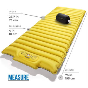 Colchoneta Impermeable para Dormir WOQI de TPU con Grosor Extra para <span class=keywords><strong>Camping</strong></span> y Senderismo, Portátil, para las 4 Estaciones - Product Image 3