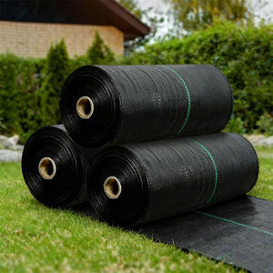 Tapis <span class=keywords><strong>anti</strong></span>-mauvaises herbes respirant en PP personnalisé, barrière <span class=keywords><strong>anti</strong></span>-mauvaises herbes de qualité horticole, tissu <span class=keywords><strong>anti</strong></span>-herbe pour jardin, serre - Product Image 1