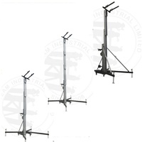 Altavoces de línea de Audio profesionales, sistema de torre de elevación colgante, altura ajustable, 2m-6,5 m, para iluminación de sonido, pantalla LED