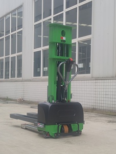 Chariot élévateur à ciseaux autoportant 2200-3307lbs avec batterie lithium-ion, mini transpalette portable Everlift ELES-15C(F) AWD 48V30AH - Product Image 5