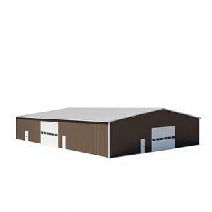 Structure en acier préfabriquée pour arène équestre avec services de soudage pour applications d'atelier en acier lourd - Product Image 1
