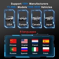 Actualización gratuita de por vida, todos los sistemas, escáner de coche, herramienta de diagnóstico MAXOBD para BMW Benz Toyota OPEL VW Suzuki