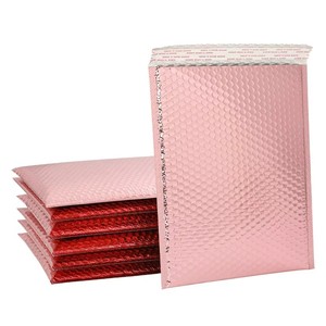Échantillon Gratuit : Enveloppes Rembourrées Métalliques à Bulles pour Cosmétiques, Sacs d'Expédition en Polyéthylène à Bulles - Product Image 4