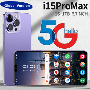 Nouveau produit 2025 à petit budget, téléphone original I15 Pro Octa Core CDMA, smartphone intelligent anglais 16+1T LTE 120Hz 65W à charge rapide - Product Image 5