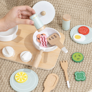 Set Giocattolo <span class=keywords><strong>Cucina</strong></span> in <span class=keywords><strong>Legno</strong></span> <span class=keywords><strong>Montessori</strong></span> per <span class=keywords><strong>Bambini</strong></span>, Giochi Educativi di Ruolo con Utensili da <span class=keywords><strong>Cucina</strong></span> per Ragazzi e Ragazze - Product Image 3