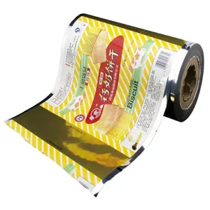 Food Grade Flexible Packaging Roll Film Laminated Food Medicine Candy Pvc Bopp Pet Pe Paper Stretch Film Stretch Film Packaging