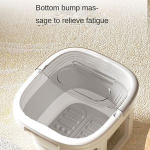 EVEFU Tazón Plegable con Aislamiento Térmico Reforzado para Lavar Pies y Pantorrillas, Ideal para Uso Doméstico y en Dormitorios - Product Image 3