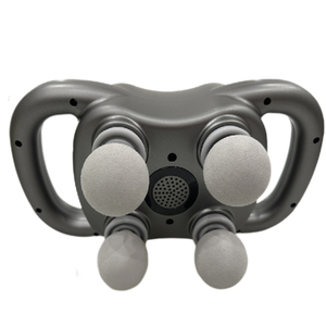 Professionale 4 teste corpo profondo tessuto vibrazione pistola massaggio 20 velocità portatile Fitness massaggiatore con schermo LCD - Product Image 1