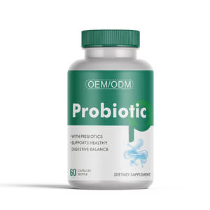 OEM Probióticos Suplementos Suporte Postbiótico Prebiótico Sistema Digestivo Saúde Intestino Cápsulas Probióticas - Product Image 3