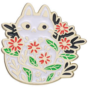 Grosir kustom Logo lucu lembut keras Enamel berlapis emas pin kerah untuk Tahun Baru Cina dan Hari Nasional - Product Image 6