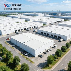 Metal <b>Frame</b> Construction Odm Professional Manufacturing Plant Advanced Hot Dip Galvanized Steel Seismic Resistant Warehouse - Product Image 1