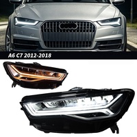 Pour Audi A6 12-18, ensemble de phares LED, montage direct, remplacement d'ensemble de phares LED Matrix