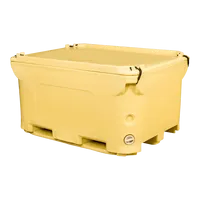 Boîte à palettes 1000L pour bac de stockage de fruits de mer bac à poisson isolant