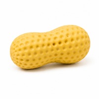Balle anti-stress souple et moelleuse en forme de cacahuète, jouet à presser pour le bureau, décompression pour adultes, vente en gros, sensoriel