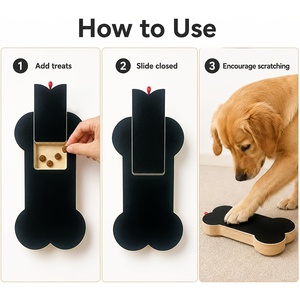 Juguete Interactivo para Perros con Forma de Hueso, Plato de Alimentación Lenta para Entrenamiento de Mascotas, para Golden Retriever y Labrador - Product Image 5