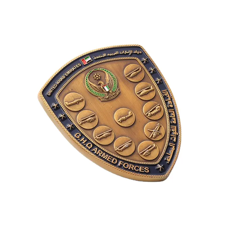 Logo personnalisé 3D alliage de zinc laiton blanc argent émaillé pièce de monnaie souvenir fabricant pièce de défi pour cadeau