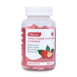 Caramelle Gommose all'Aceto di Mele per Adulti con Vitamina <span class=keywords><strong>B12</strong></span>, Supporto per Digestione e Sistema Immunitario - Product Image 1