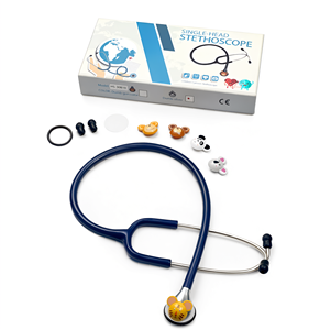Stéthoscope à tête unique au design de dessin animé pour enfants, diagnostic médical pédiatrique en cardiologie - Product Image 2