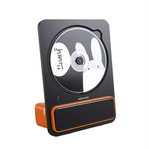 เครื่องเล่นซีดีติดผนังแบบพกพา ดีไซน์โทโทโร่สุดน่ารัก พร้อมลำโพงบลูทูธในตัว เสียงคุณภาพ HiFi สำหรับใช้ในบ้าน - Product Image 1