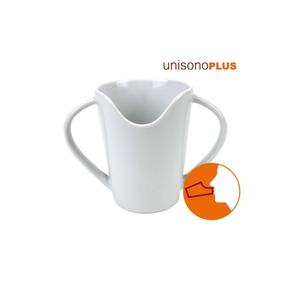 Taza de porcelana para la nariz Unisono, productos curativos de cerámica ecológicos para beber, tazas blancas y rojas con asa, en stock - Product Image 1