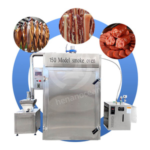 Ahumador Industrial OCEAN para Atún Frío, 500 kg/h, Ahumador de Jamón Horneado, Ahumador Eléctrico de Acero Inoxidable para Carne - Product Image 1