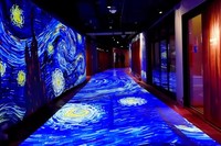 Kids Zone Amusement Center Dynamic Touch Ground Display Floor Projecteur interactif Projet d'exposition de matériaux métalliques