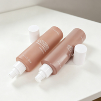 Faible MOQ – Flacons en verre dépoli vides de 4 oz, 80 ml, 100 ml, 120 ml pour sérum facial, liquides de soin et emulsions cosmétiques