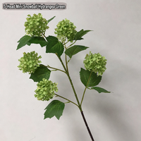 Bunga Hydrangea Buatan HGA, Bunga Hydrangea Sutra Realistis untuk Dekorasi Rumah dan Dekorasi Pernikahan Grosir