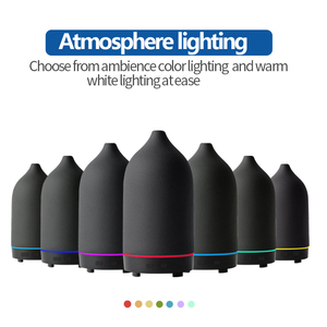 电动香水扩散器陶瓷精油7色发光二极管扩散器香气消除器便携式扩散器冷雾加湿器 - Product Image 4