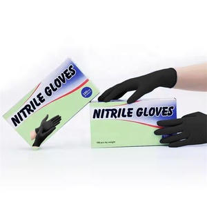 5 Mil logo Industria personalizada Mecánico <span class=keywords><strong>Automotriz</strong></span> Tatuaje Barbería Limpieza <span class=keywords><strong>de</strong></span> alimentos Guante <span class=keywords><strong>de</strong></span> nitrilo grueso <span class=keywords><strong>de</strong></span> alta resistencia Guantes desechables - Product Image 1