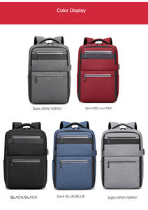 Custom Student School <b>Bag</b> Korean Version Business Men Outdoor Student School <b>Laptop</b> Notebook <b>Bag</b> <b>Backpack</b> - Product Image 6