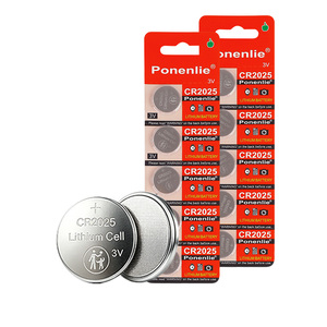 Batteria a Bottone al Litio <span class=keywords><strong>CR2025</strong></span> <span class=keywords><strong>3V</strong></span> per Chiavi Auto e Telecomandi - Product Image 3