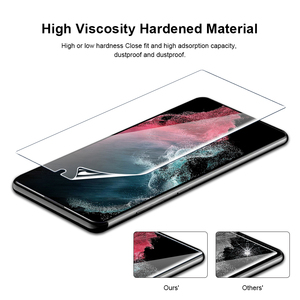 HD rõ ràng bảo vệ màn hình chống sốc gốm phim Nano <span class=keywords><strong>TPU</strong></span> điện thoại di động bảo vệ màn hình cho <span class=keywords><strong>Samsung</strong></span> S25 S24 S23 S22 siêu cộng với cạnh - Product Image 5