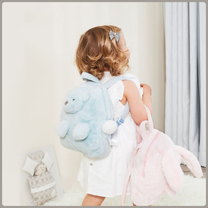 Sẵn Sàng Giao Hàng Búp Bê Nhỏ Đáng Yêu Trở Lại Động Vật Ba Lô Sang Trọng Khủng Long Lớn Kỳ Lân Dơi Gấu Bò Trẻ Em Ba Lô Sang Trọng Cho Bé Gái - Product Image 3