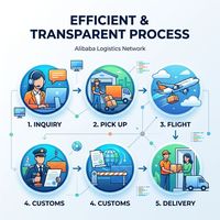 Transitaire professionnel pour l'expédition de fret de la Chine vers les États-Unis, le Canada, le Royaume-Uni, FBA, dropshipping, agent de fret combiné aérien et maritime