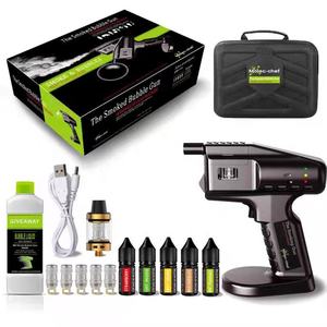 Meilleur cadeau Mini Flavour Blaster <span class=keywords><strong>Générateur</strong></span> <span class=keywords><strong>de</strong></span> <span class=keywords><strong>fumée</strong></span> <span class=keywords><strong>froide</strong></span> en métal Infuseur <span class=keywords><strong>de</strong></span> saveur Flavour Blaster Pistolet à bulles électronique Fête Nourriture Contact - Product Image 1