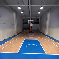 Revêtement de sol sportif en PVC Runsure, écologique, solution de pose rapide pour les terrains de pickleball, faible teneur en COV, Asie du Sud-Est, garantie 10 ans
