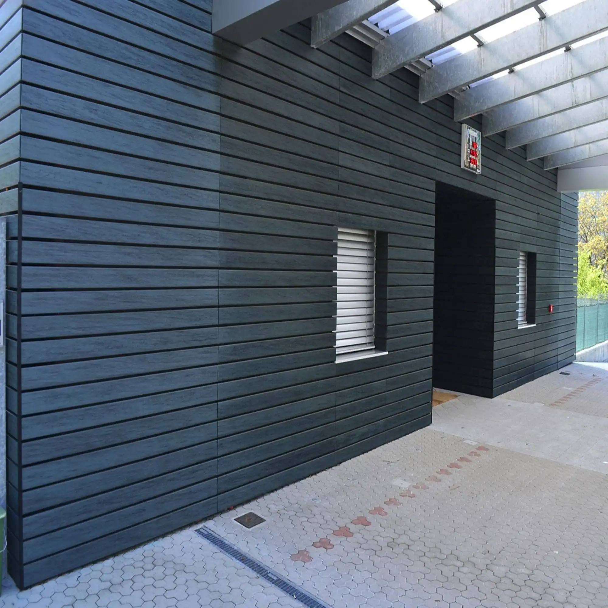 Pannello strutturale esterno recinzione impermeabile pannello murale composito in plastica di legno Wpc aludream alta qualità