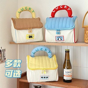 Mini Makeup <b>Bag</b> Large Capacity Multipurpose Travel Tote Cosmetic Storage Ins Style - Product Image 1